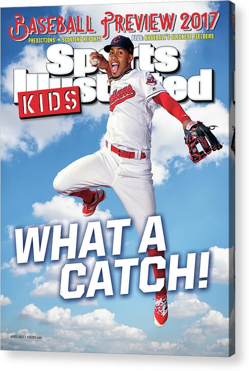 Portrait Acrylic Print featuring the photograph 2017 Sports Illustrated for Kids MLB Season Preview Issue by Sports Illustrated