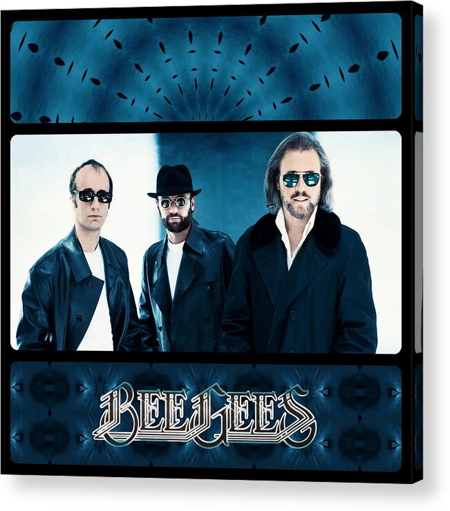 Bee Gees Acrylic Print featuring the photograph Bee Gees II by Sylvia Thornton