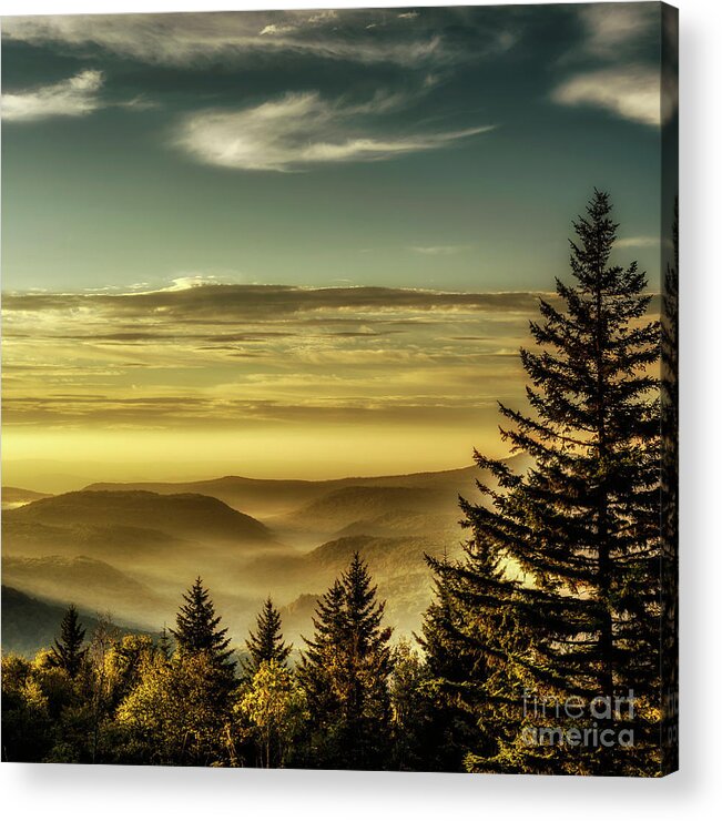 Sunrise Acrylic Print featuring the photograph Autumn Equinox Dawn #1 by Thomas R Fletcher