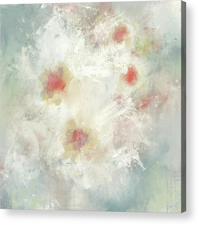 Abstract Acrylic Print featuring the painting Fresh by Jai Johnson