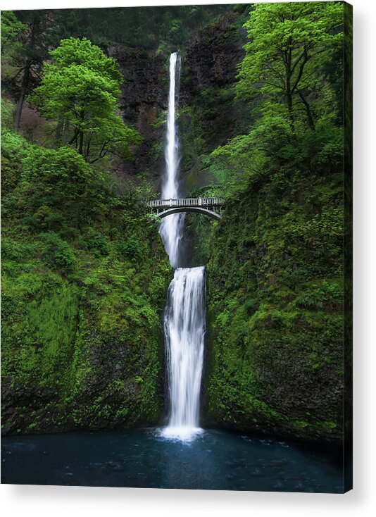 #faatoppicks Acrylic Print featuring the photograph Mystic Falls by Larry Marshall
