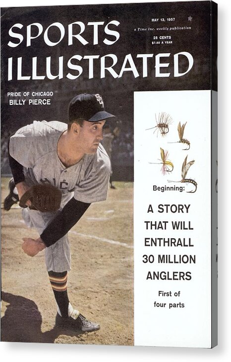 Magazine Cover Acrylic Print featuring the photograph Chicago White Sox Billy Pierce... Sports Illustrated Cover by Sports Illustrated