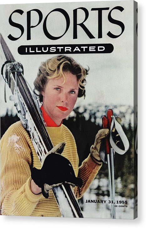 Magazine Cover Acrylic Print featuring the photograph Jill Kinmont, Ski Slalom Champion Sports Illustrated Cover by Sports Illustrated