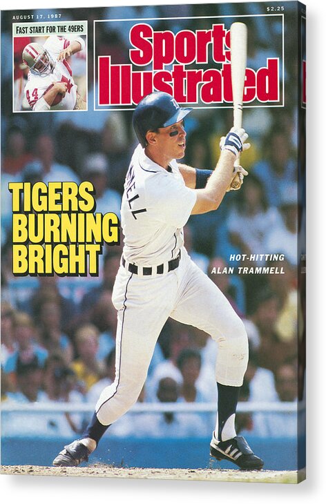 Magazine Cover Acrylic Print featuring the photograph Tigers Burning Bright Sports Illustrated Cover by Sports Illustrated