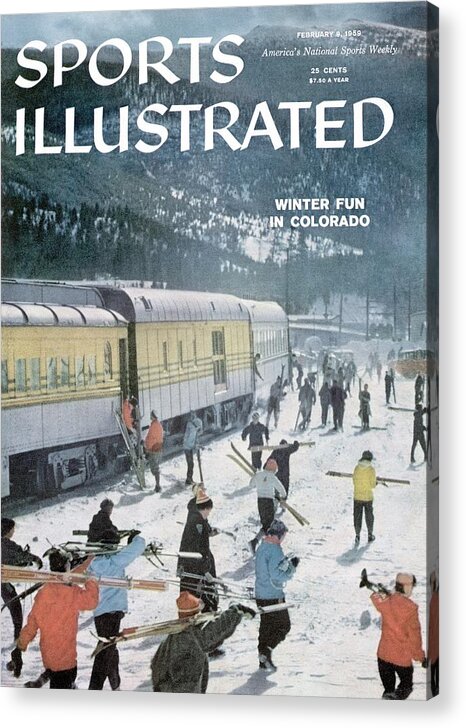 Magazine Cover Acrylic Print featuring the photograph Winter Fun In Colorado Sports Illustrated Cover by Sports Illustrated
