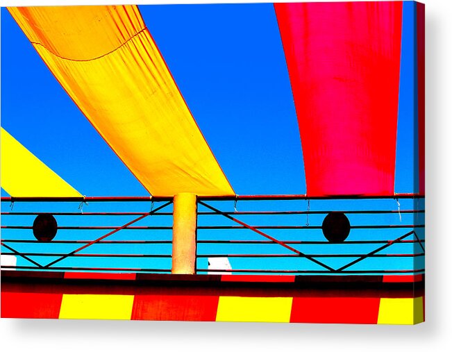 Abstract Acrylic Print featuring the photograph Source of Happiness by Prakash Ghai