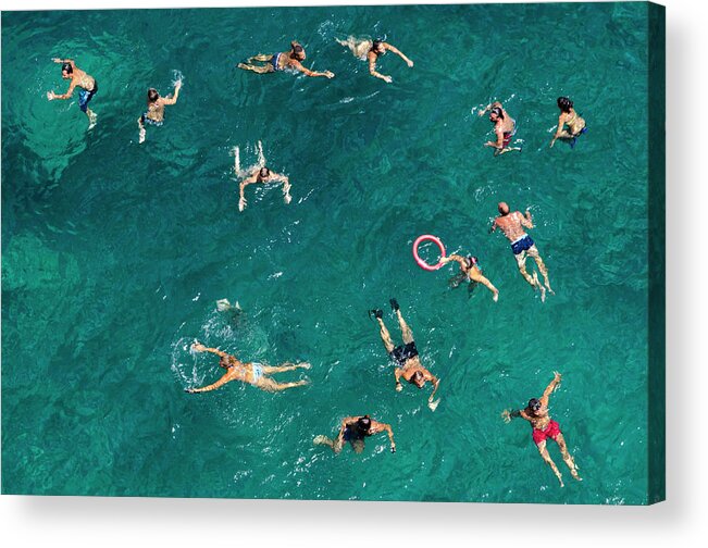 Summer Acrylic Print featuring the photograph @@ #1 by Carlo Tonti