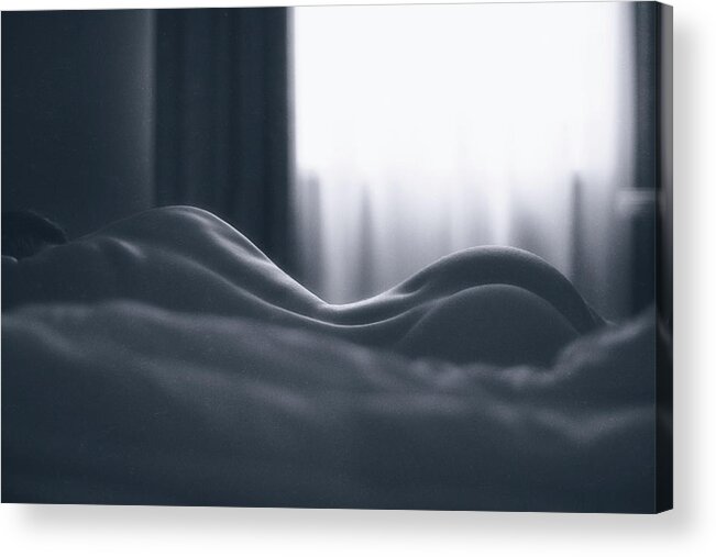 Fine Art Nude Acrylic Print featuring the photograph ... #1 by Zachar Rise