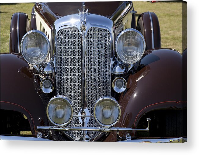 1933 Acrylic Print featuring the photograph 1933 Chrysler Imperial - CL Phaeton by Jack R Perry