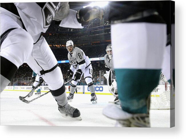 Levi's Acrylic Print featuring the photograph 2015 Coors Light Stadium Series - Los #1 by Dave Sandford