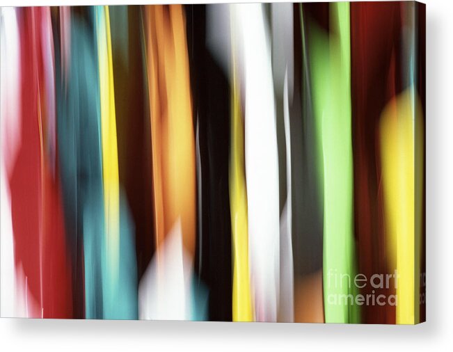 Abstract Acrylic Print featuring the photograph Abstract by Tony Cordoza