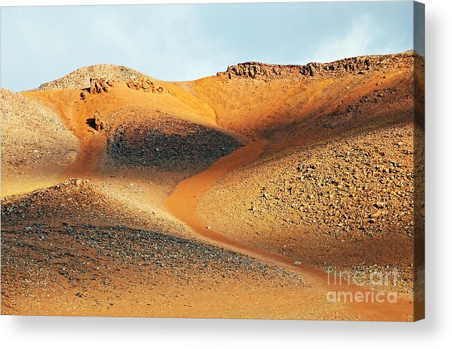 Atacama Desert Acrylic Print featuring the photograph Atacama Desert Chile #1 by Vivian Christopher
