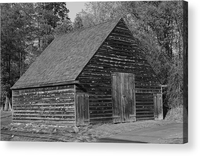 America Acrylic Print featuring the photograph Barn #1 by Frank Romeo