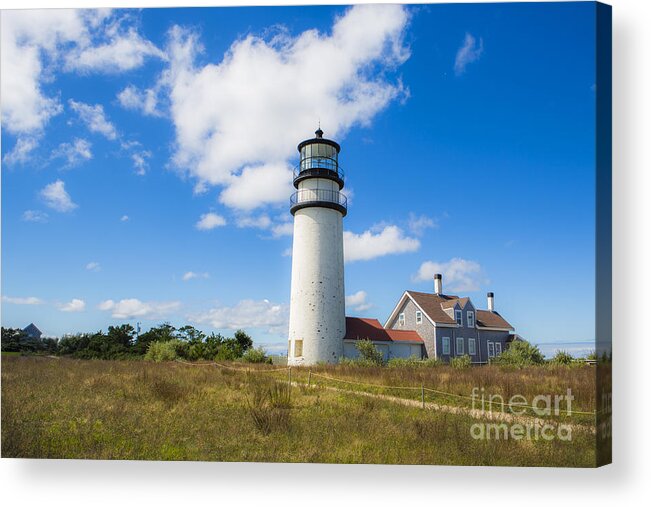Lighthouse Acrylic Print featuring the photograph Cape Cod Lighthouse #2 by Diane Diederich