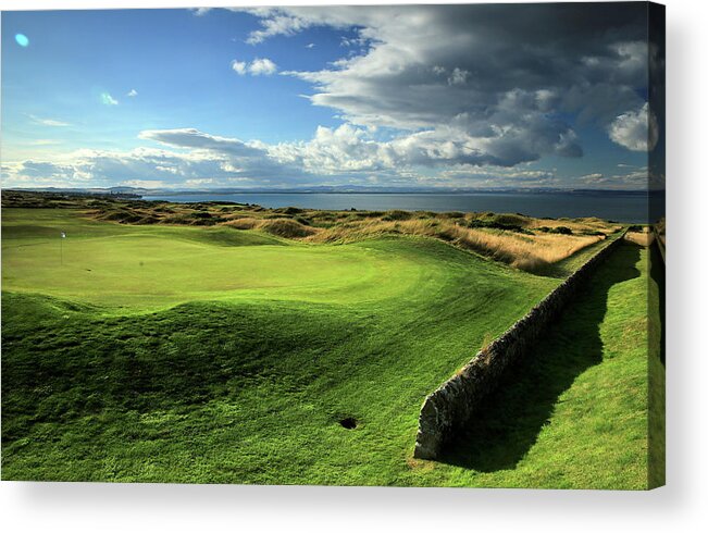 Scotland Acrylic Print featuring the photograph Fairmont St Andrews Bay #1 by David Cannon