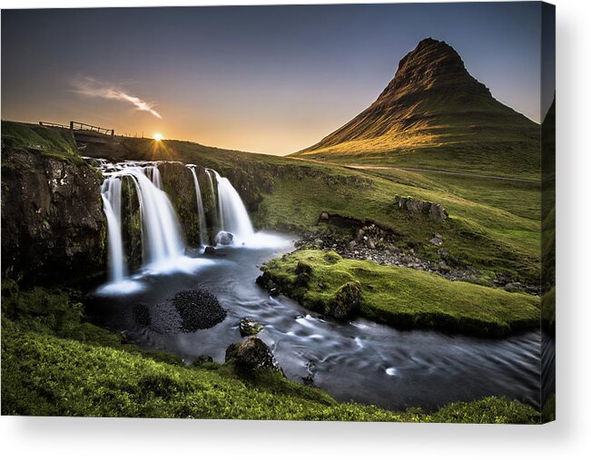 Landscape Acrylic Print featuring the photograph Fairy-tale Country by Andreas Wonisch