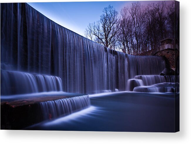 United States Acrylic Print featuring the photograph Falling Water #1 by Mihai Andritoiu