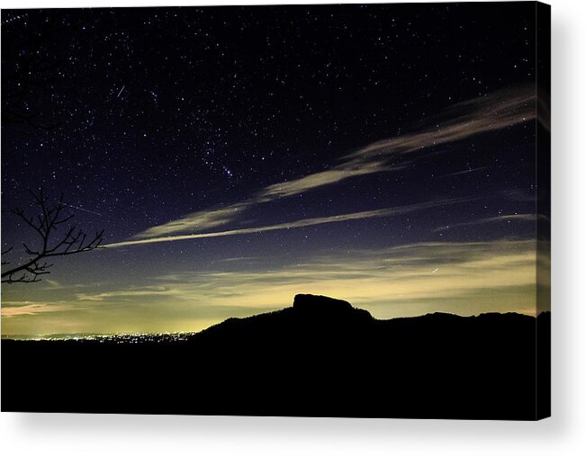 North Carolina Acrylic Print featuring the photograph Heaven and Earth #1 by Kevin Senter