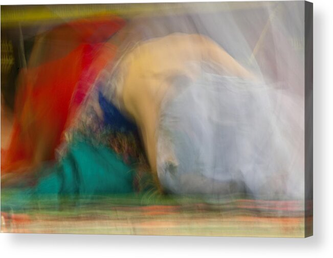 Belly Dancing Acrylic Print featuring the photograph Mideastern Dancing by Catherine Sobredo