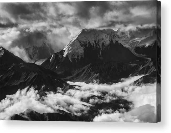 Alaska Acrylic Print featuring the photograph Mount Brooks #1 by Rick Berk