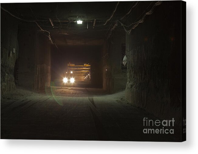 Nuclear Acrylic Print featuring the photograph Nuclear Waste Storage #1 by Jim West