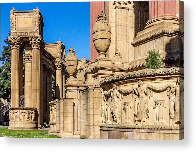  Building Acrylic Print featuring the photograph Palace Of Fine Arts III by Bill Gallagher