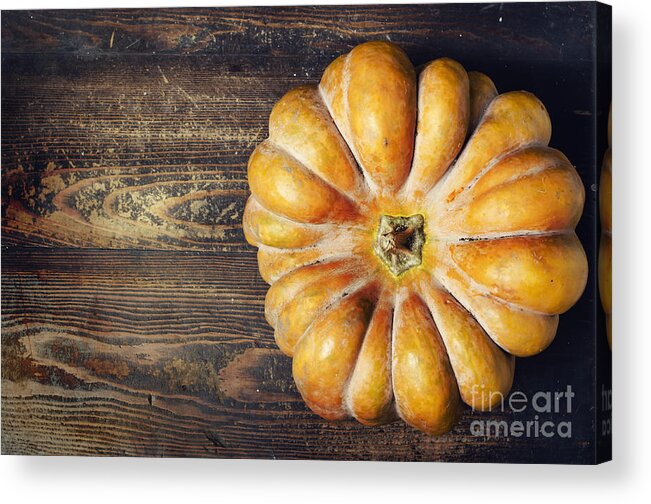 Pumpkin Acrylic Print featuring the photograph Pumpkin #8 by Jelena Jovanovic