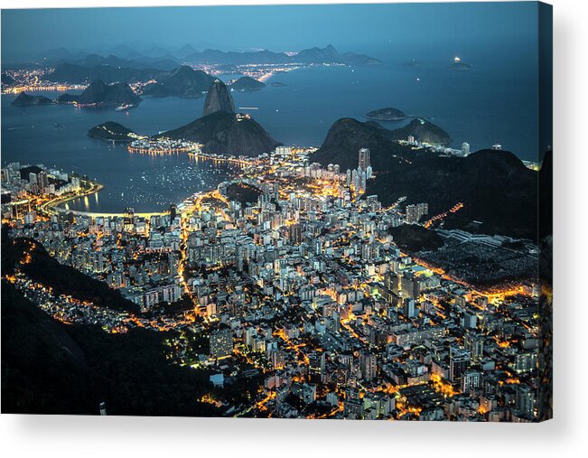 Tranquility Acrylic Print featuring the photograph Rio De Janeiro #1 by Ze Martinusso