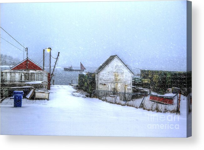 Swanson Collection Acrylic Print featuring the photograph Safe Harbor Maine 2 by Brenda Giasson