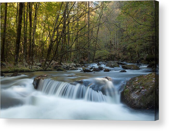 Water Acrylic Print featuring the photograph Middle Prong Little River by Doug McPherson