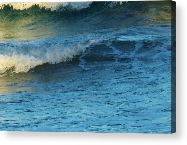 Ocean Acrylic Print featuring the photograph Steps #1 by Ian MacDonald