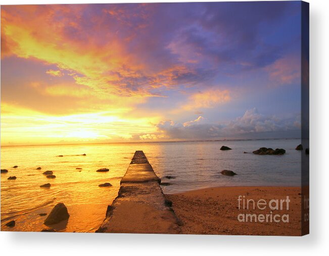 Sunset Acrylic Print featuring the photograph Sunset #2 by Amanda Mohler