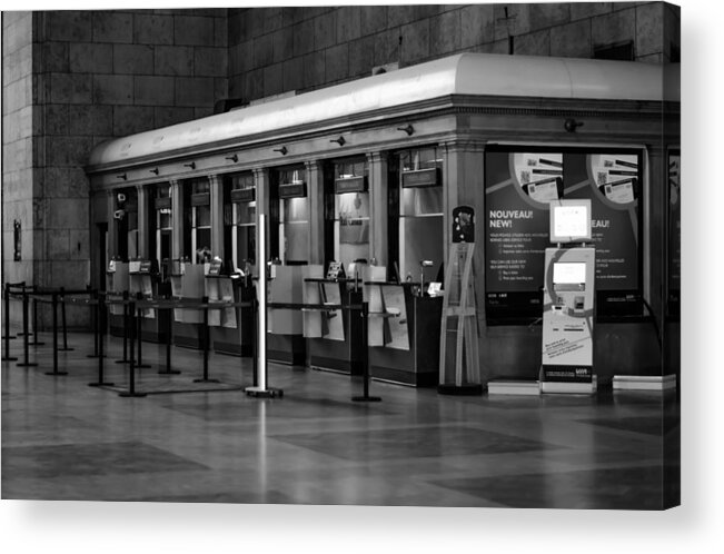 Toronto Acrylic Print featuring the photograph Ticket Booth #1 by James Canning