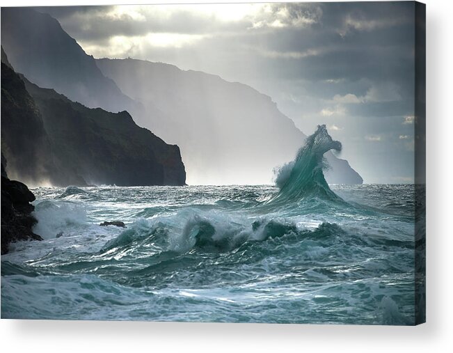 Coast Acrylic Print featuring the photograph Untitled 1 by Ali Rismanchi