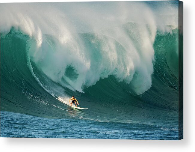 Surfer Acrylic Print featuring the photograph Untitled 1 by David H Yang