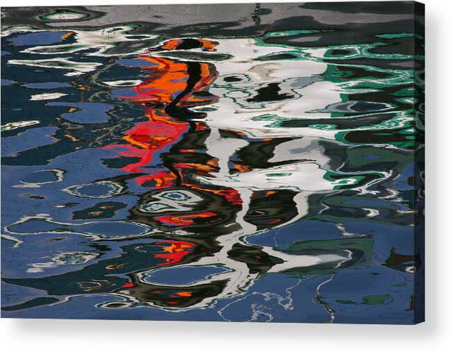 Water Acrylic Print featuring the photograph Water Colors 80 #1 by Cheryl Rau