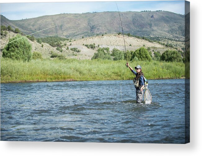 Fly Fishing in Colorado print