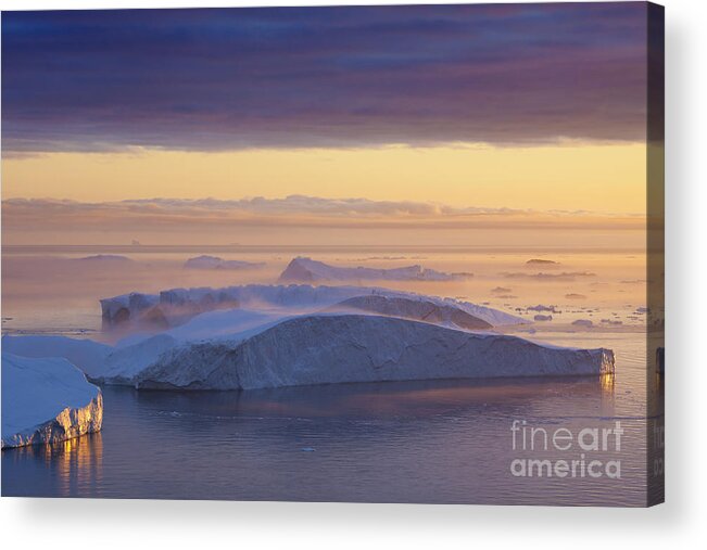 Iceberg Acrylic Print featuring the photograph 101130p123 by Arterra Picture Library