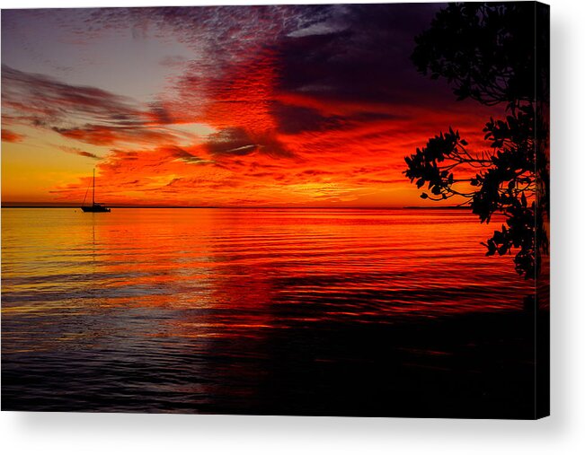 Florida Acrylic Print featuring the photograph Florida Keys by Raul Rodriguez