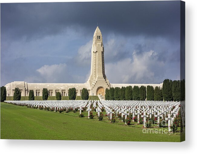 Douaumont Acrylic Print featuring the photograph 130918p254 by Arterra Picture Library