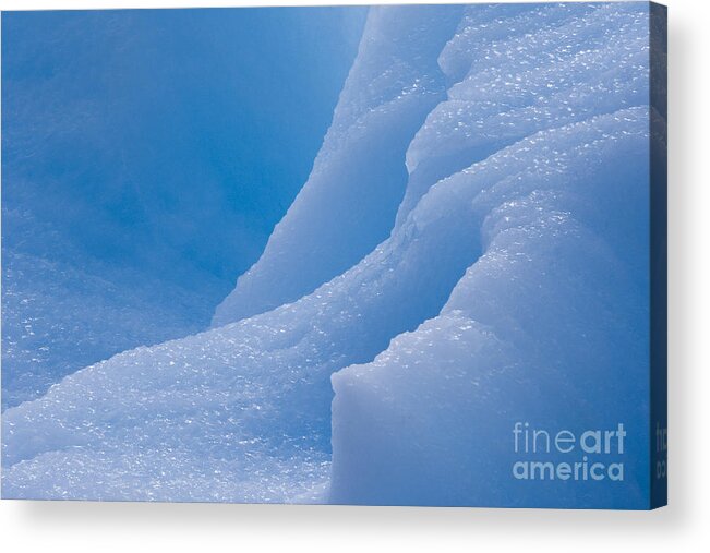 Iceberg Acrylic Print featuring the photograph Iceberg #16 by John Shaw