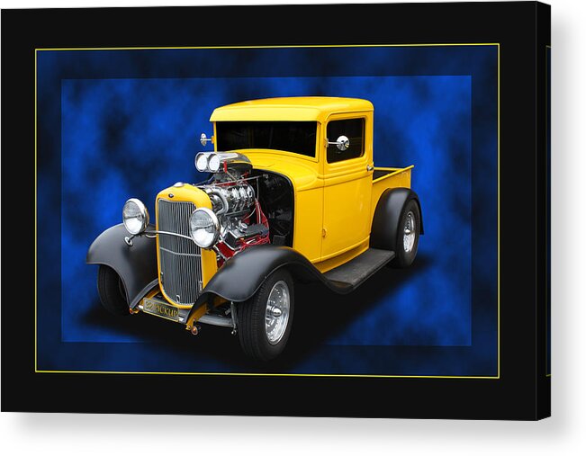 Ford Acrylic Print featuring the photograph 1932 Pickup by Keith Hawley