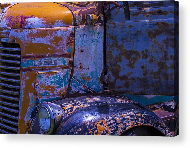 1946 Dodge Coe Acrylic Print featuring the photograph 1946 Dodge COE by Garry Gay