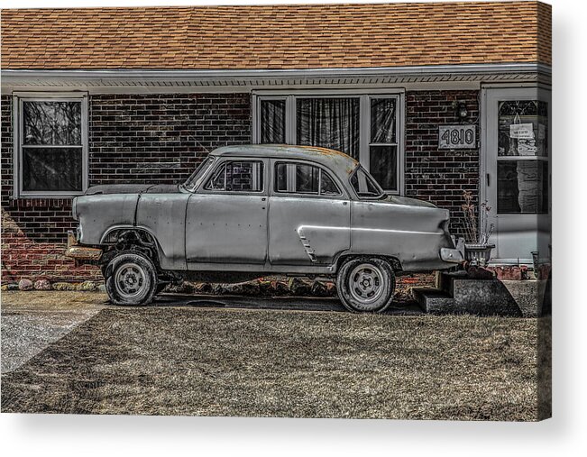 1952 Ford Acrylic Print featuring the photograph 1952 Ford by Ray Congrove