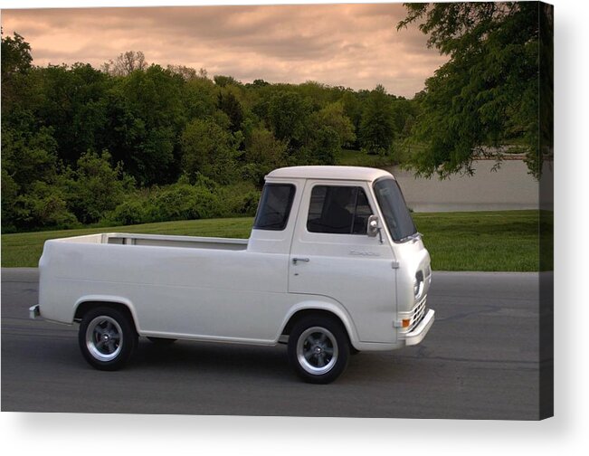 1962 Acrylic Print featuring the photograph 1962 Ford Econoline Pickup Truck by Tim McCullough