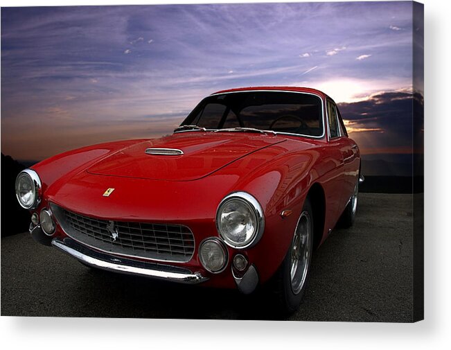 1964 Acrylic Print featuring the photograph 1964 Ferrari 250 GT Lusso Berlinetta by Tim McCullough