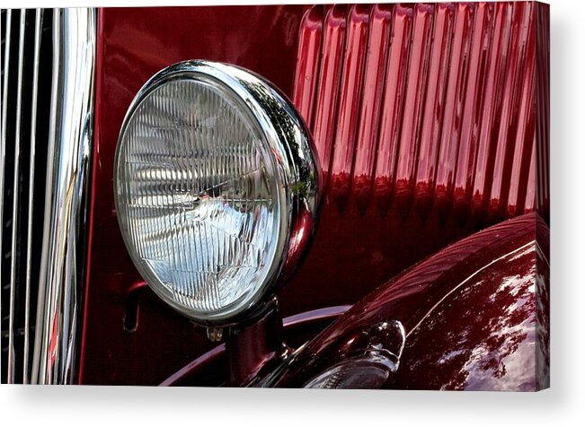 Autos Acrylic Print featuring the photograph Classic Car Art #2 by Dart Humeston