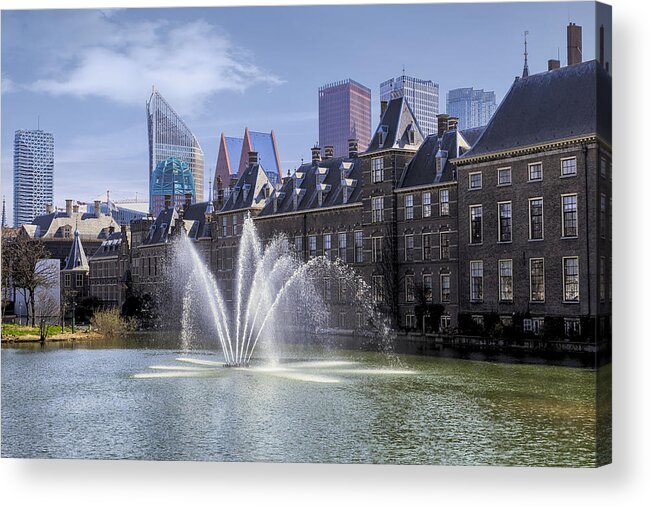 Binnenhof Acrylic Print featuring the photograph Den Haag #2 by Joana Kruse