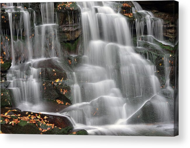 Scenics Acrylic Print featuring the photograph Elakala Falls #2 by Aimintang