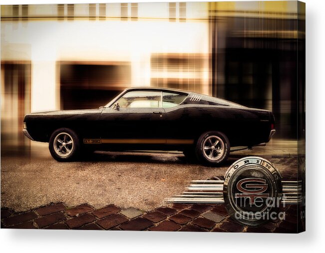 Ford Acrylic Print featuring the photograph Ford Torino G.T.390 #2 by Hannes Cmarits